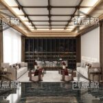 阿聯酋·迪拜·新中式輕奢辦公風